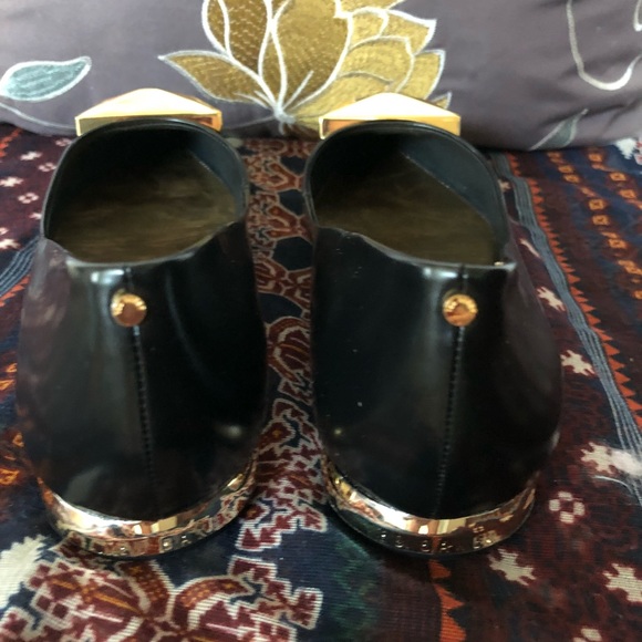 Ted Baker Black Viylette Flats - Picture 3 of 7